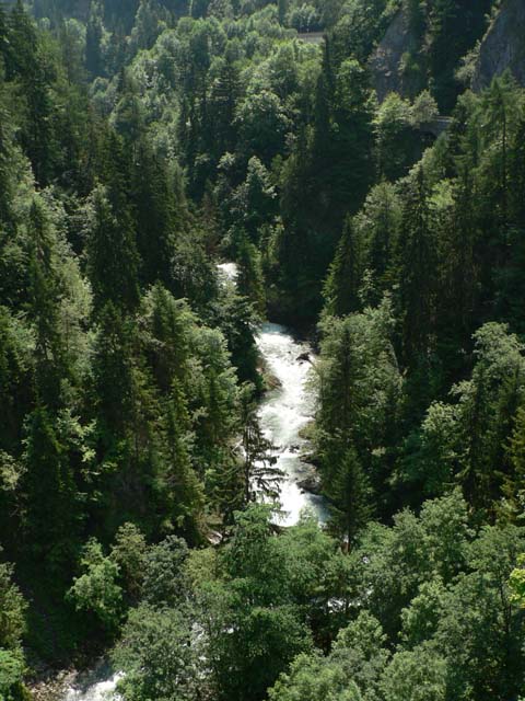 F465-Blick in die Gasteiner Klamm